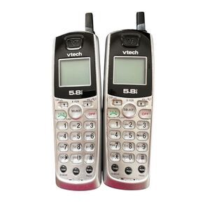 VTech cordless phones system with a digital answering system.